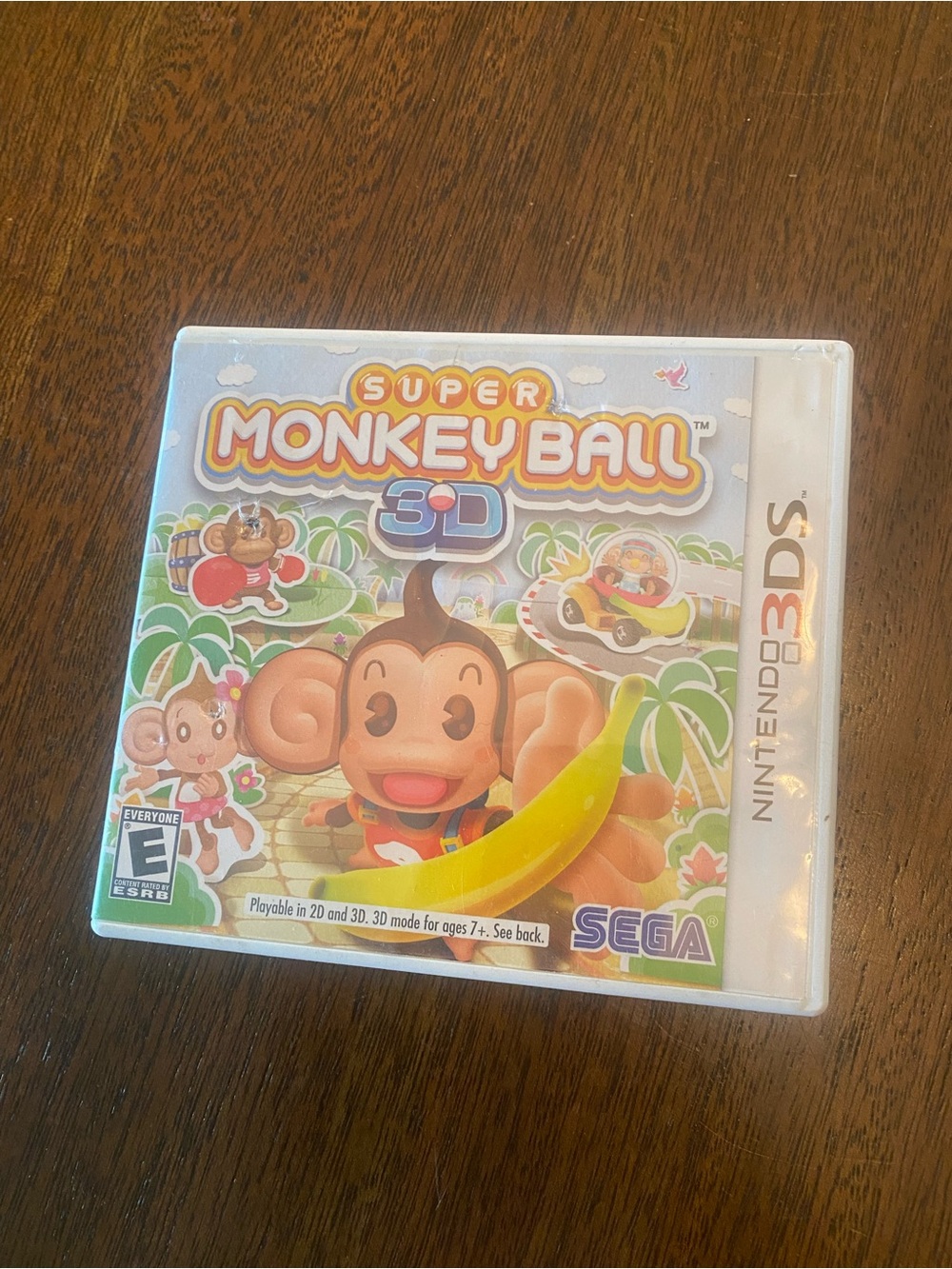 Super Monkey Ball 3D Nintendo 3DS Game Complete w/ Manual Tested